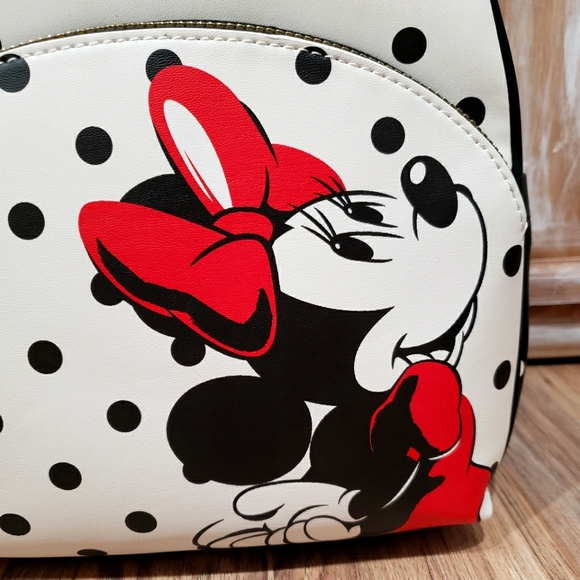 Nwt Disney Minnie Mouse Backpack - Picture 2 of 11